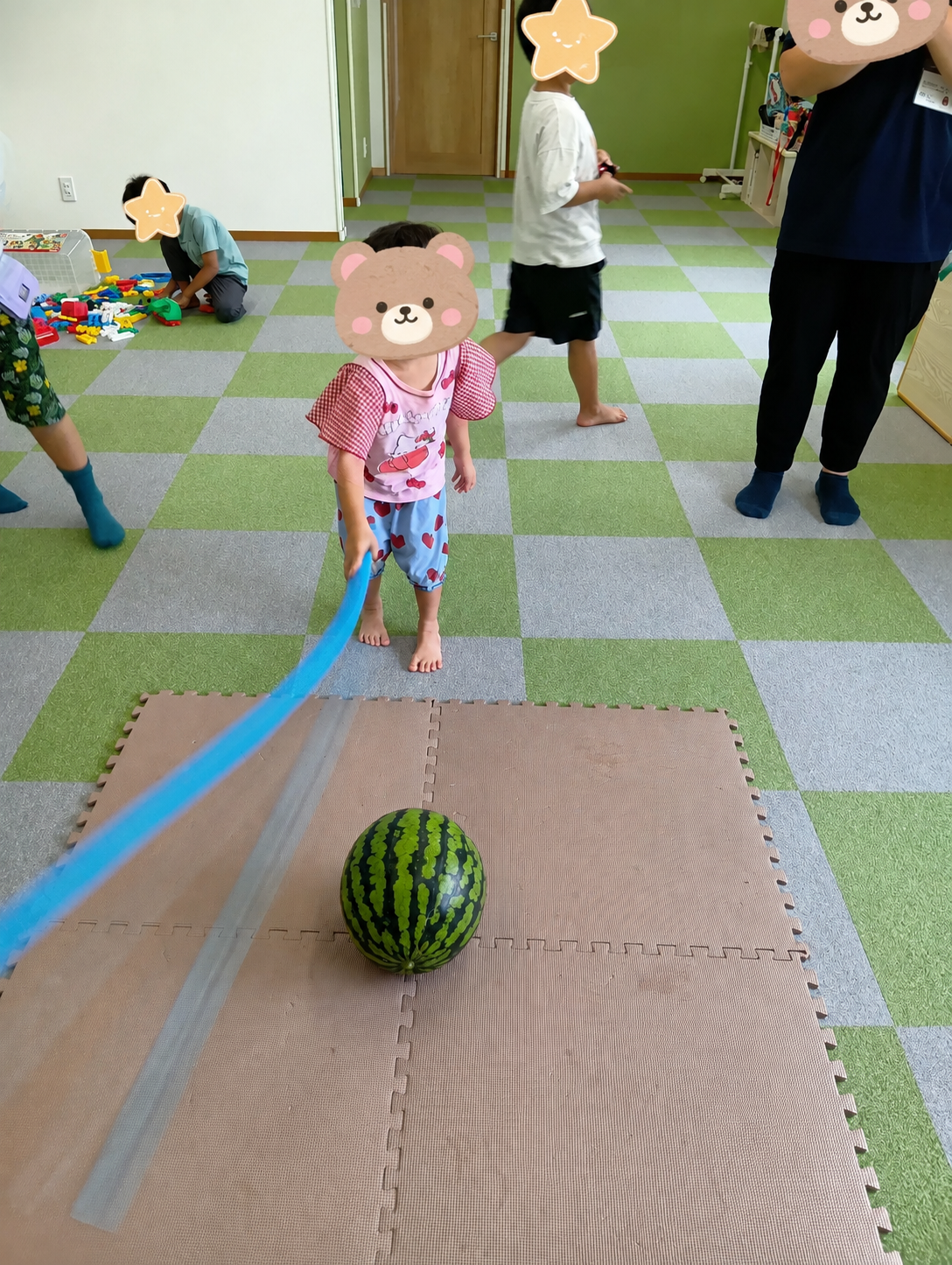 すいか割りごっこ